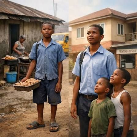 Poverty is temporary when purpose is strong.”