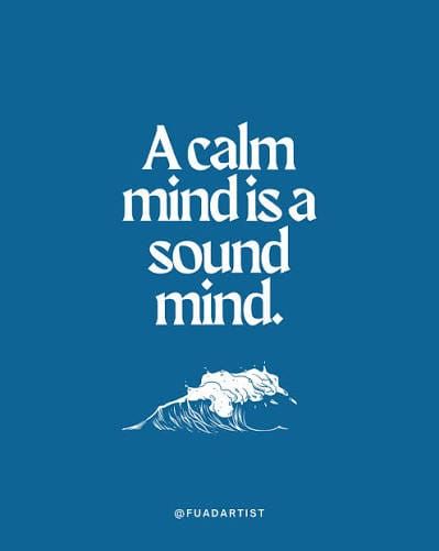A Calm Mind Makes Better Decisions