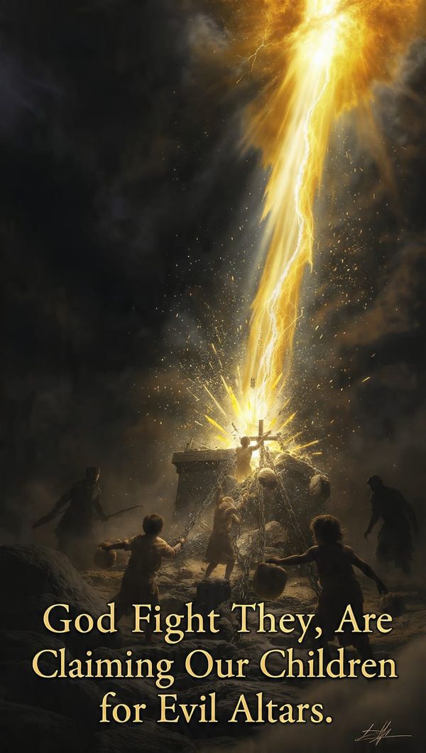 God Fight Those Who Are Claiming Our Children for Evil Altars
