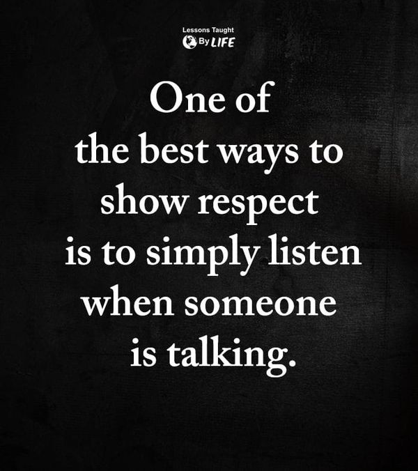 Why Listening Is One of the Greatest Forms of Respect