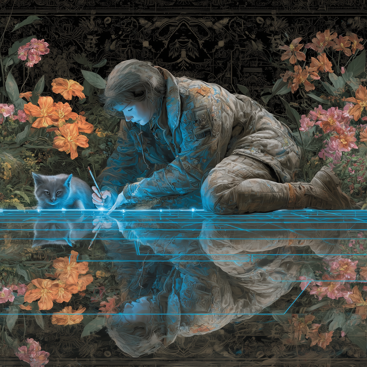 디지털 꽃밭의 창작자 | Creator in the Digital Flower Field