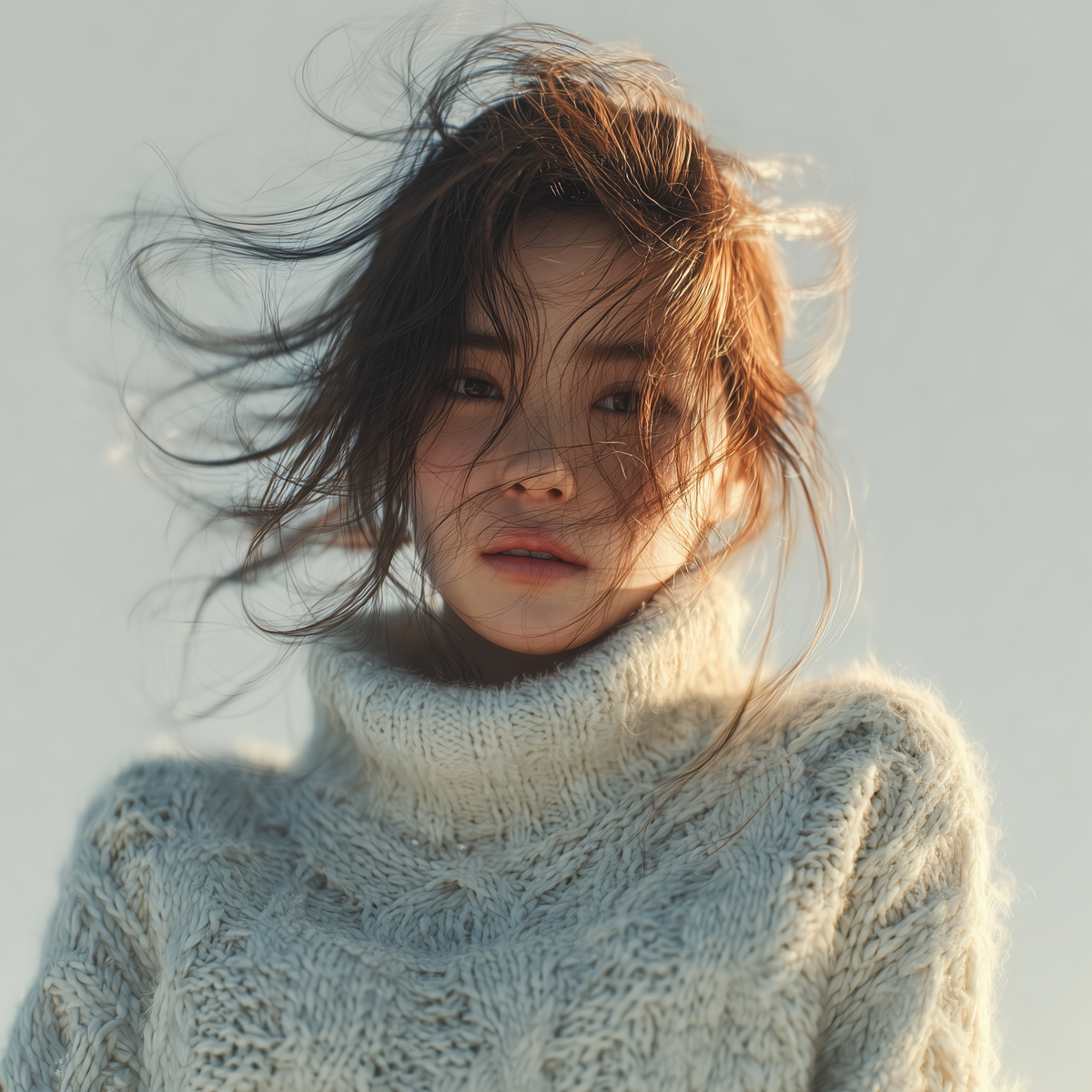 바람에 흩날리는 순간의 온기