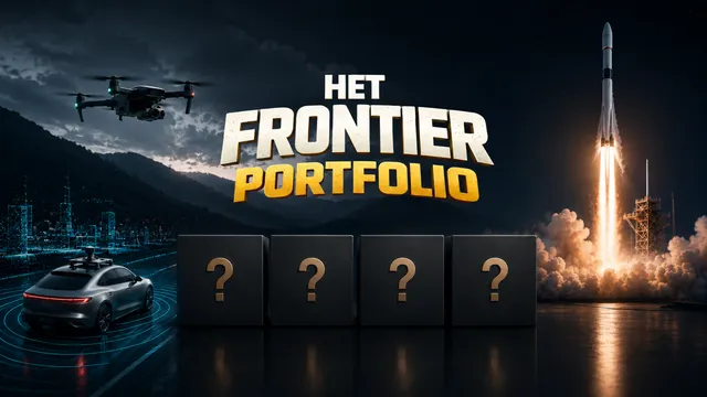 Het Frontier-portfolio gaat van start met vier posities