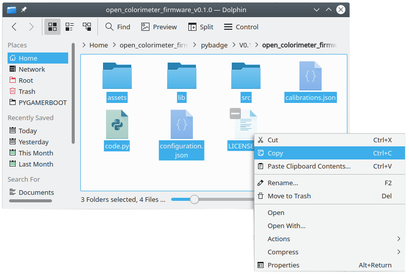 Installing/upgrading the firmware