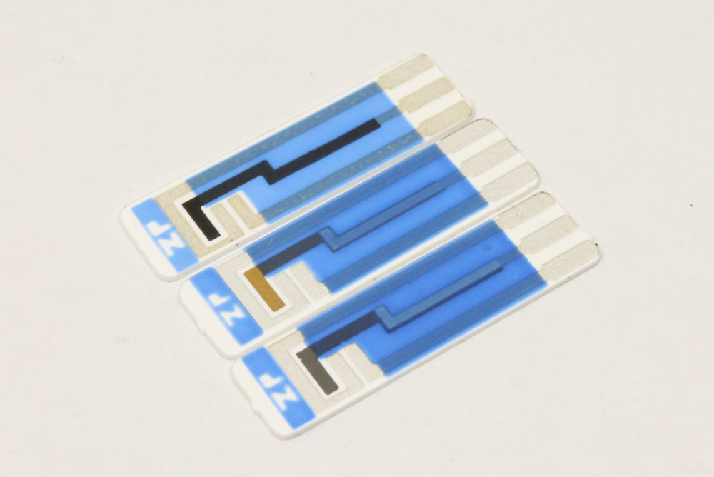 Carbon vs. Gold. vs. Platinum Screen Printed Elecrodes