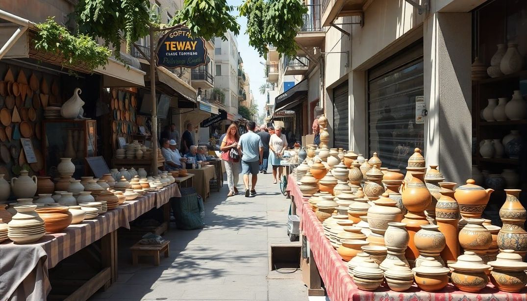 Street Fairs and Shawarma: Pottery from Israel