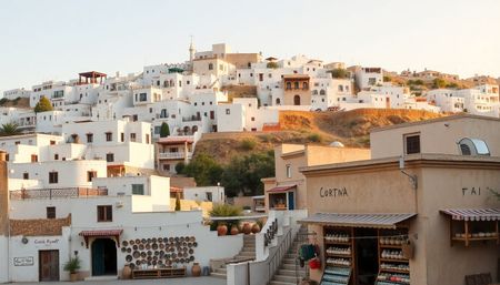 Image of: Arabic Script and Mountain Views: A Bowl from Amman