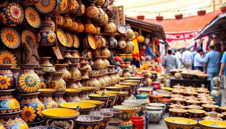 Image of: Tequila Cups and Tree-Lined Streets: Pottery from Mexico City