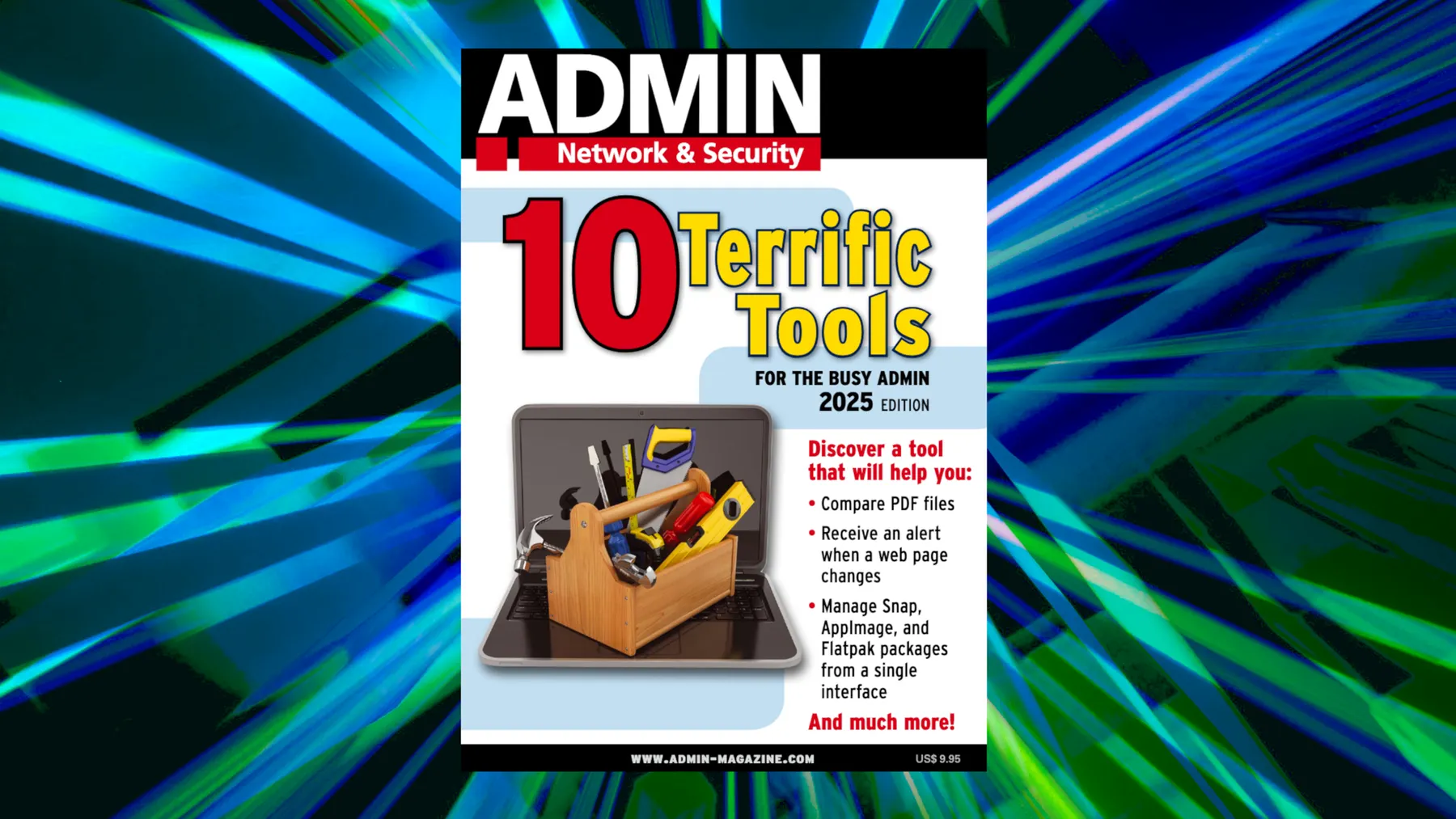 Cover of 10 Terrific Tools for the Busy Admin 2025