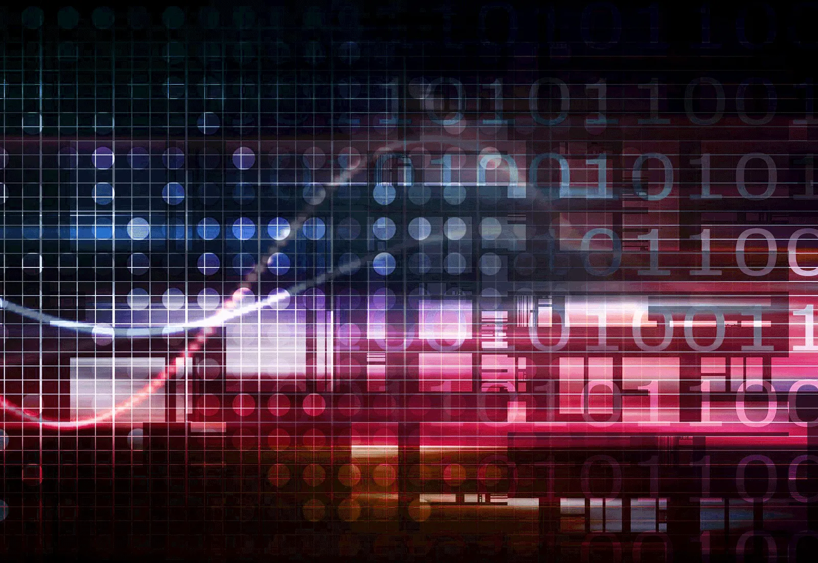 Abstract binary image