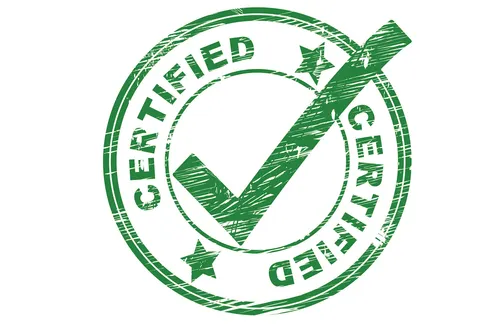 Certified stamp