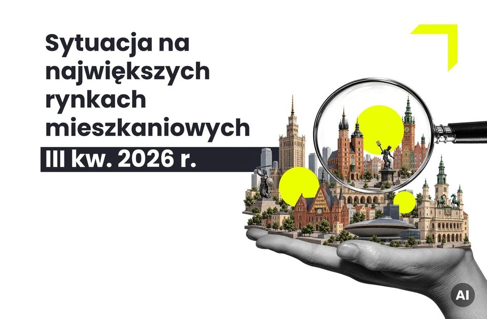 RAPORT | Sytuacja na największych rynkach mieszkaniowych po III kwartale 2026