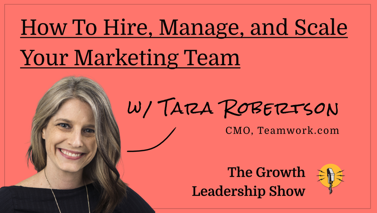 The Growth Leadership Show #13 - Tara Robertson