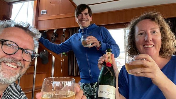 Week 66 - Erik visits and swell galore