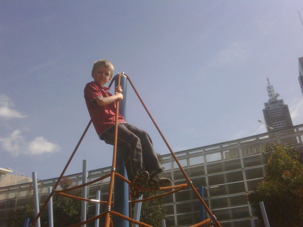 Jasper is in the "attic" of his house