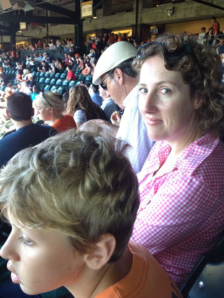 watching the SF Giants baseball game