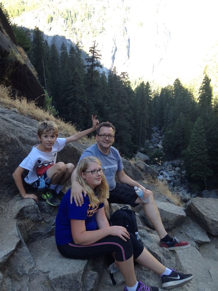 We made it to the waterfall!