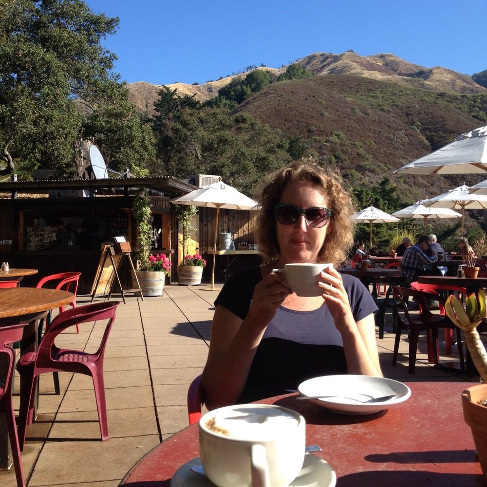Coffee stop at big sur