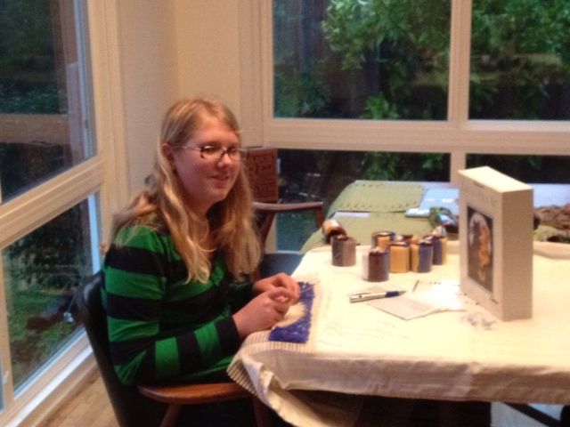 Good ole latch hook kit