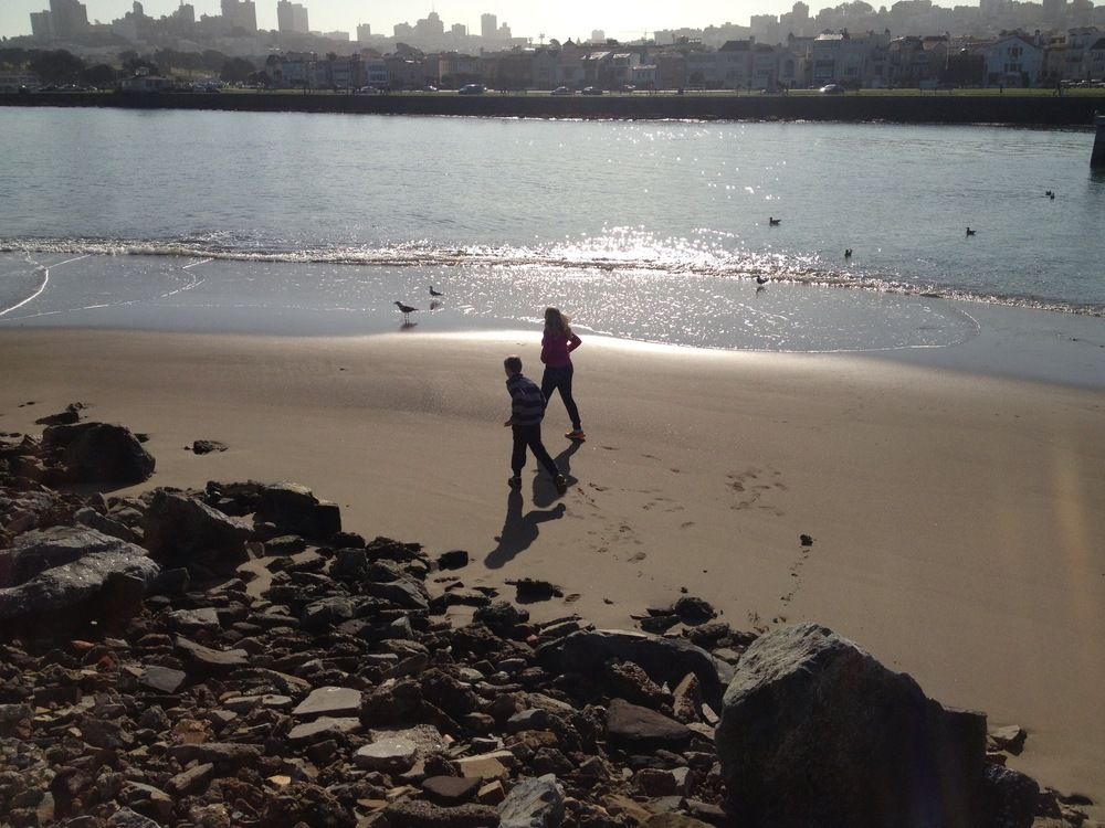 playing in SF bay