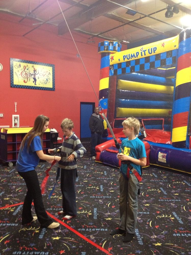 Rock climbing for fun after school