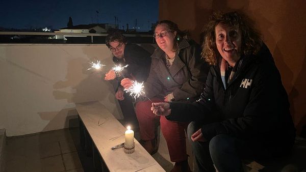 Week 72 - New Years with Ella and Inge