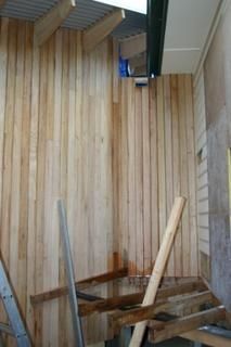 More progress outside