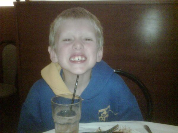 Ella and Jasper at Royal Garden Chinese for Ella's 9th Birthday