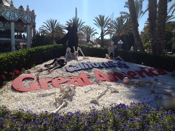 Theme park skeletons