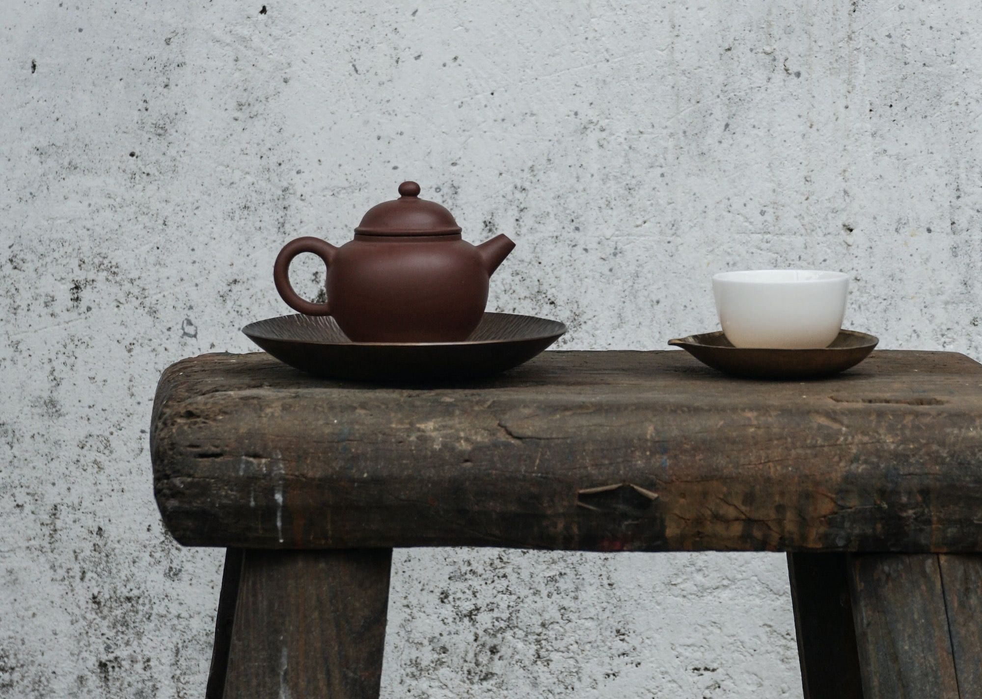 brown teapot