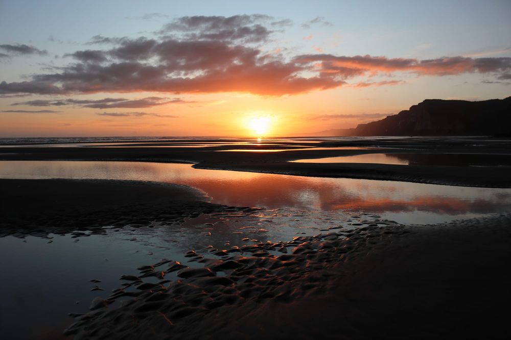 Tide pools at Kai Iwi Beach post image