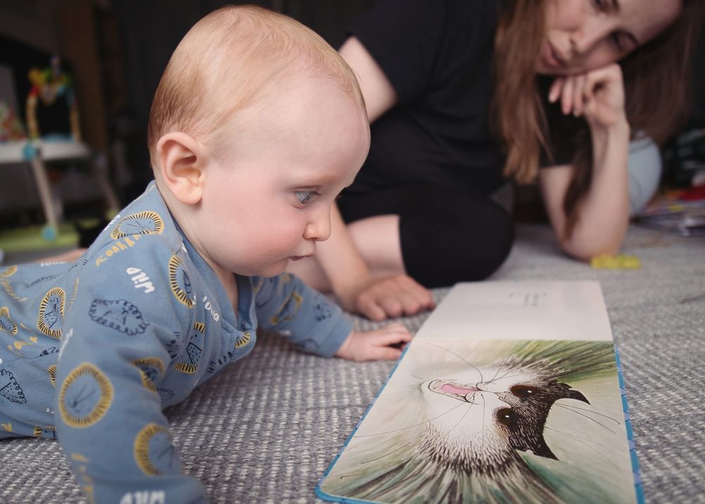 Babies love books post image