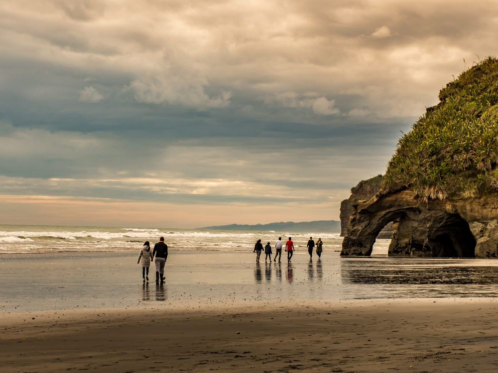 Beach walkers post image