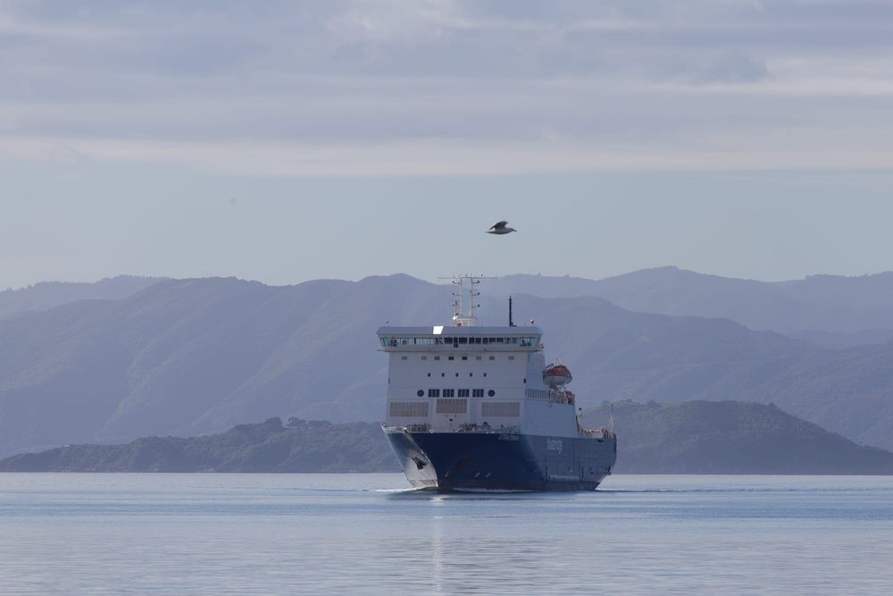 Bluebridge Straitsman crossing Cook Strait post image