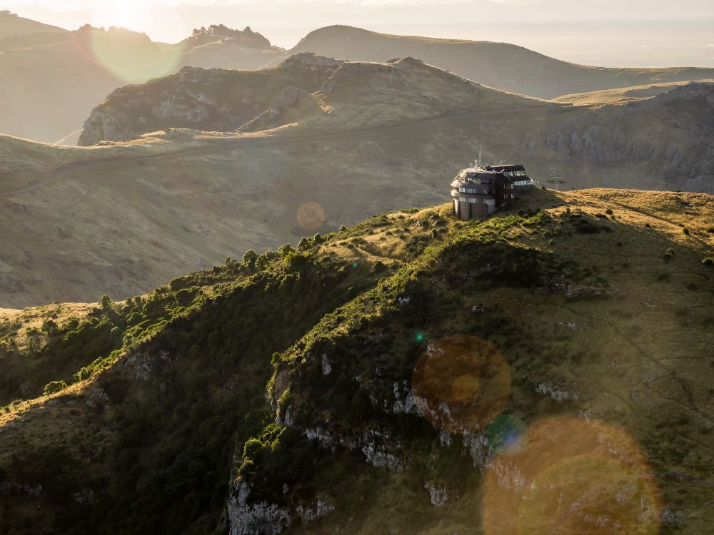 Gondola restaurant port hills landscape post image