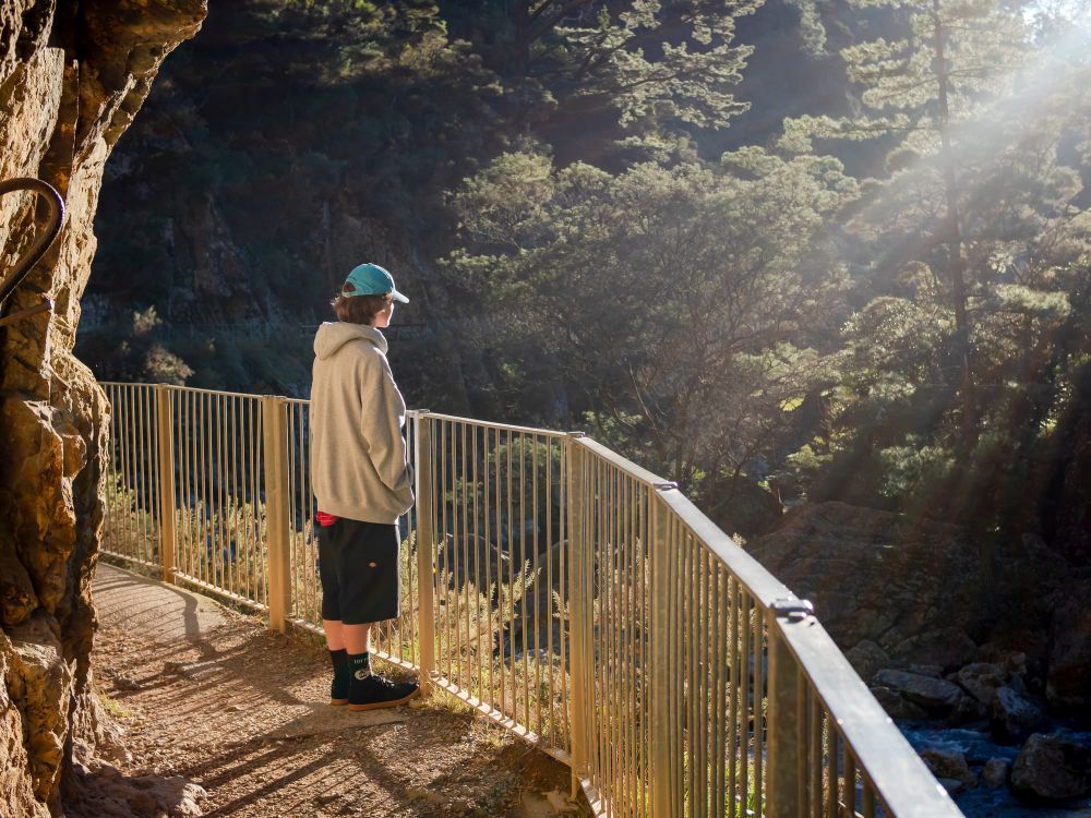 Young man Karangahake Gorge, Waihi post image
