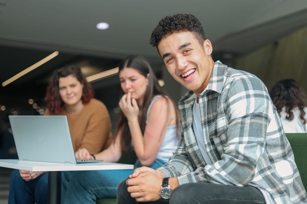 Group of students post image