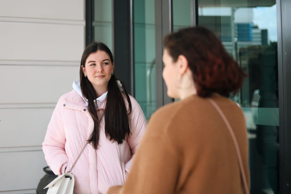 Friendly chat post image