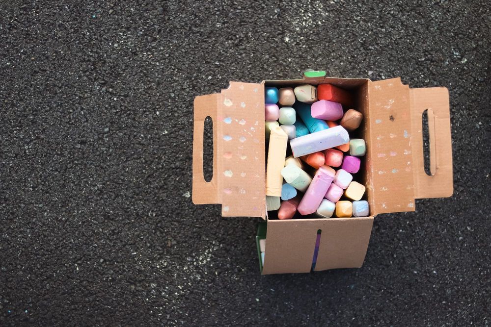 A box of chalk post image