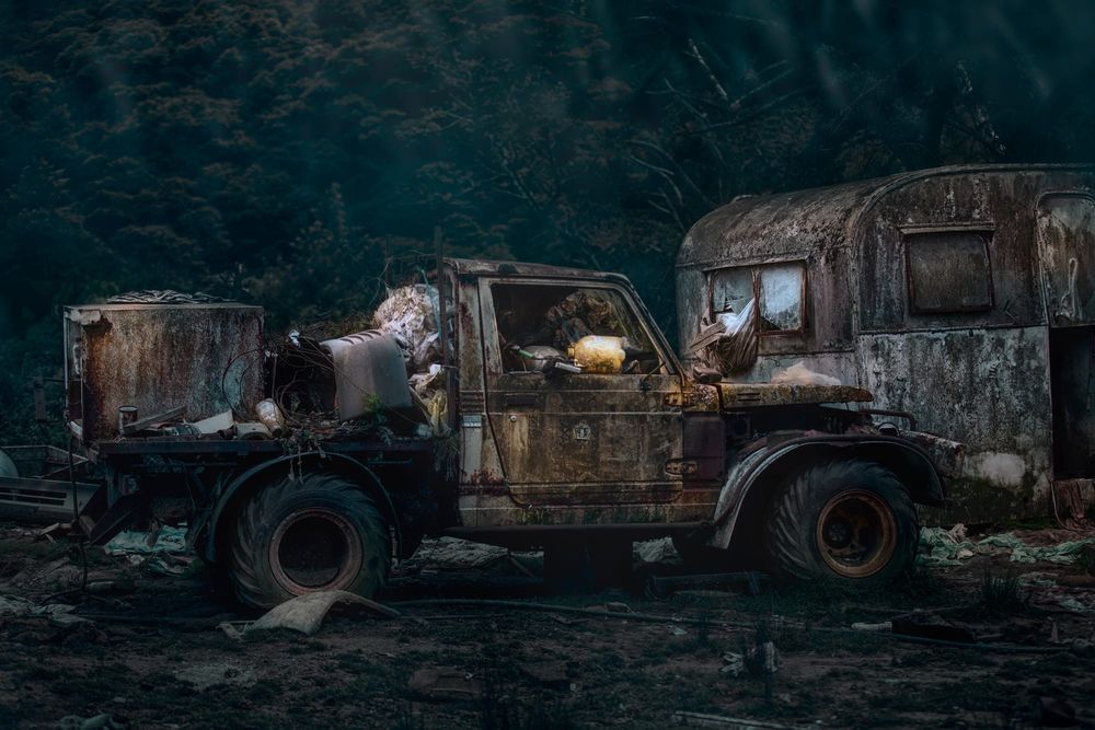 Abandoned post image