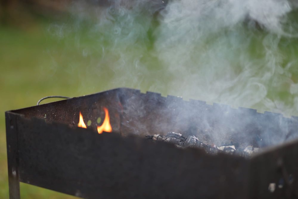 Charcoal flame post image