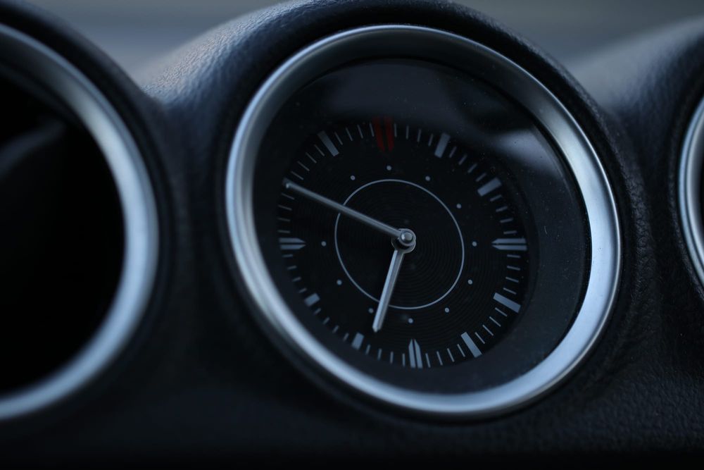 Dashboard clock post image