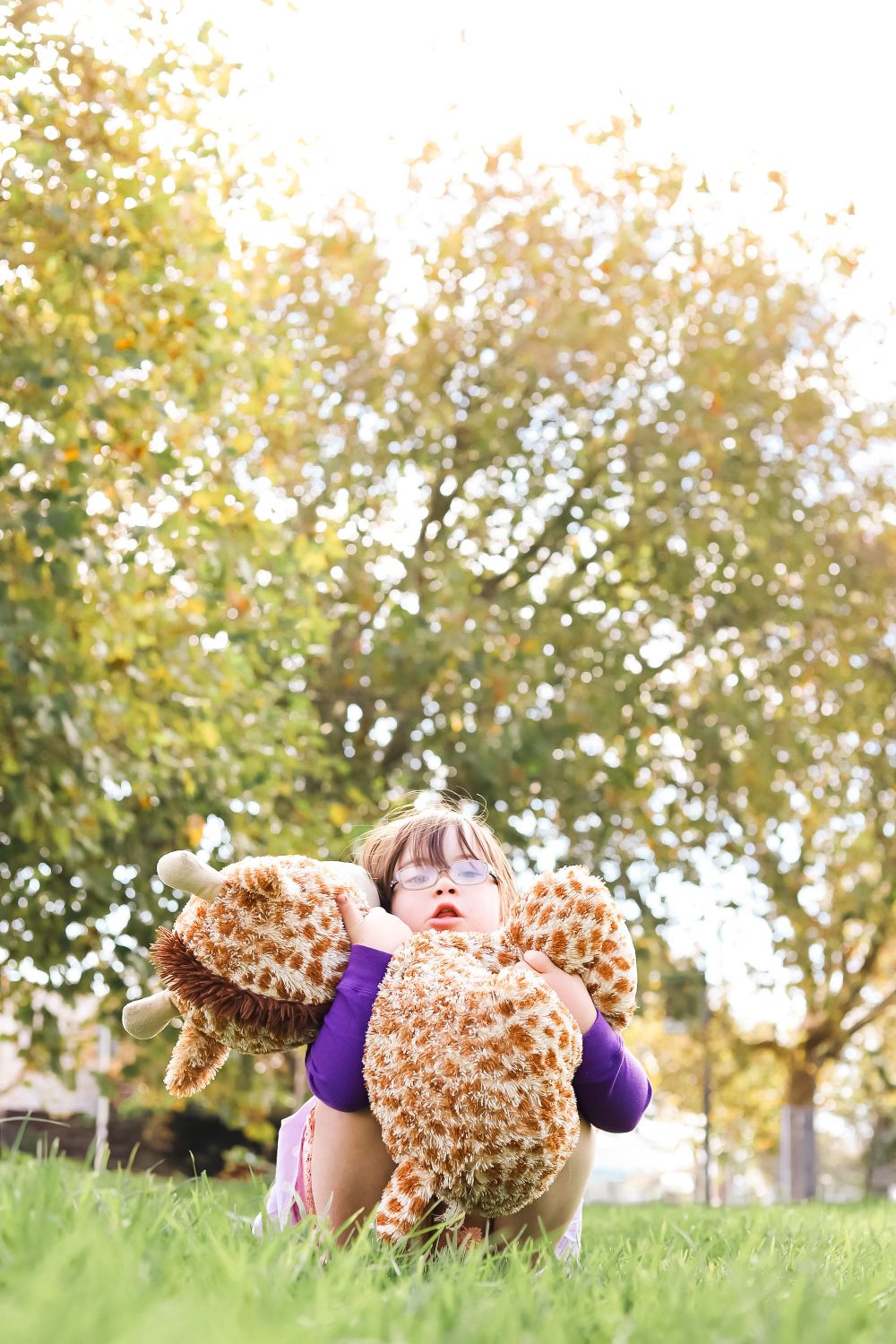 Girl hugging a toy post image