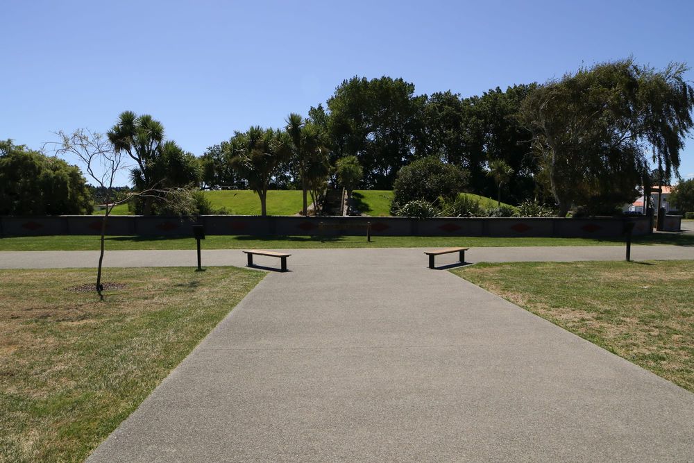 Pathway through the park, Foxton post image