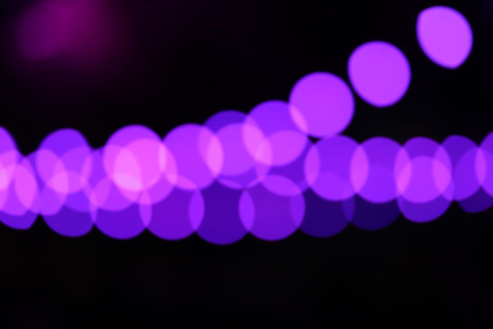 Purple bokeh post image