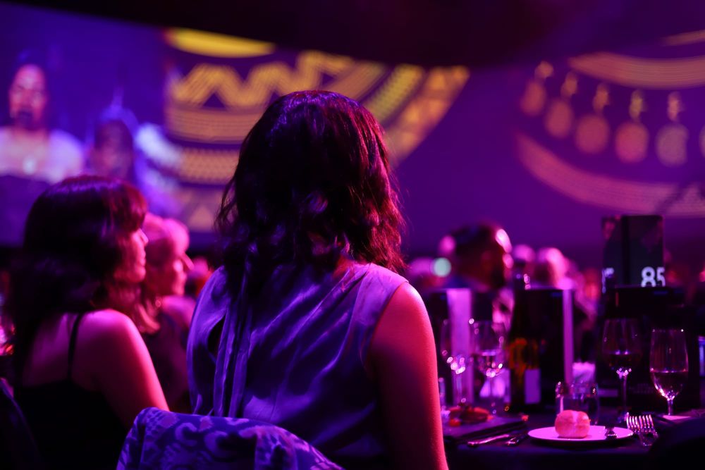 Woman sitting at the table post image