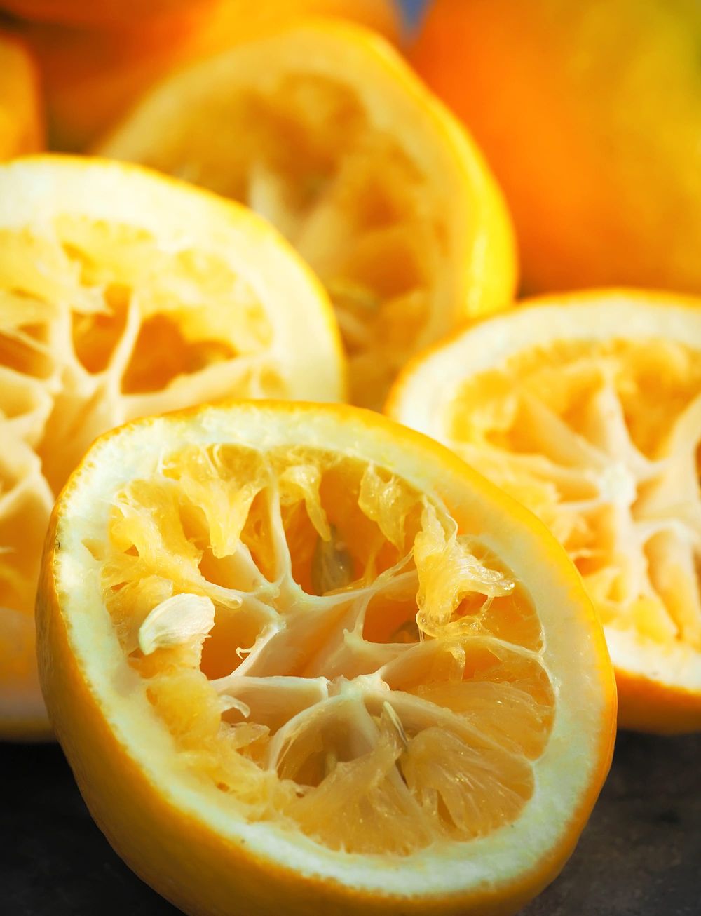Cut squeezed lemons post image