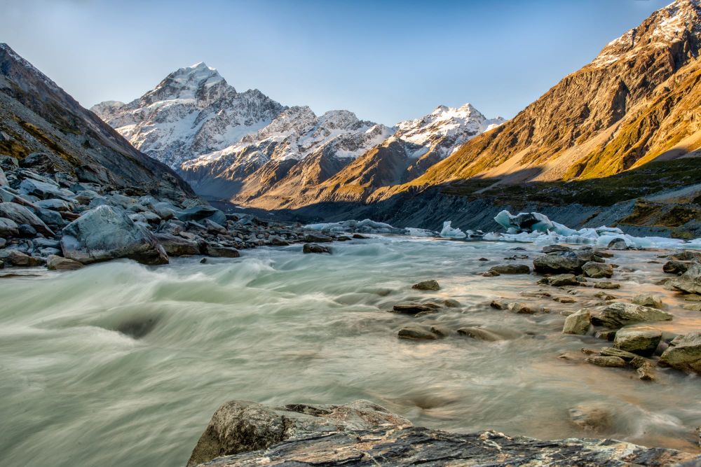 Hooker River rapids post image