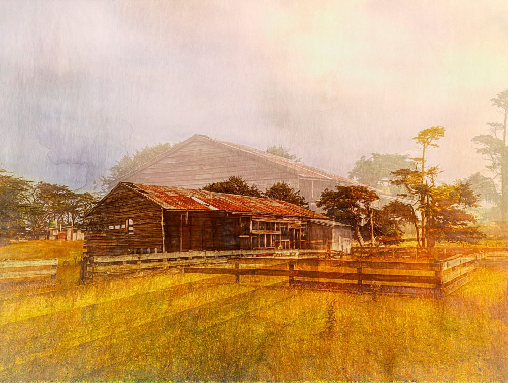 Huts in the heat haze post image