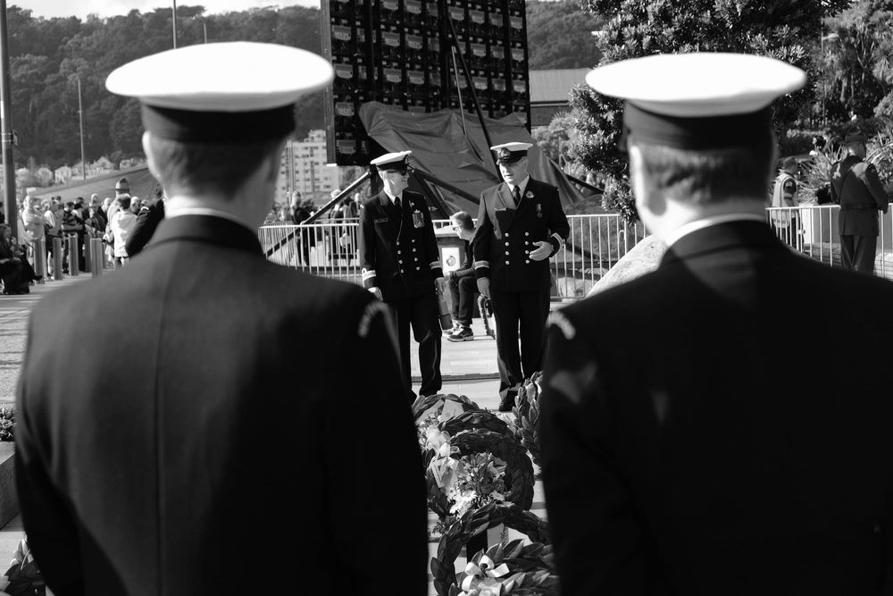 Military ceremony post image